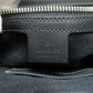 GUCCI Shoulder Bag 474137 PVC black GG Supreme Tiger Print Women Used Authentic