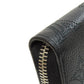 LOUIS VUITTON Long Wallet Purse M61867 Mahina leather black Zippy wallet Women Used Authentic