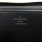 LOUIS VUITTON Long Wallet Purse M61867 Mahina leather black Zippy wallet Women Used Authentic