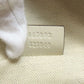 GUCCI Sling bag 645093 Calfskin white GG emboss Women Used Authentic