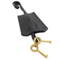GUCCI Shoulder Bag 432182 Calfskin black Padlock ChainShoulder Women Used Authentic