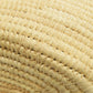 LOEWE Shoulder Bag Canvas, Raffia black Mermaid motif Women Used Authentic