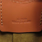 LOEWE Shoulder Bag Canvas, Raffia black Mermaid motif Women Used Authentic