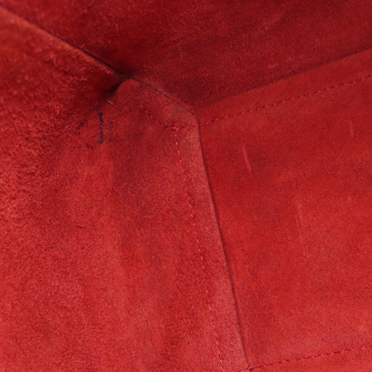 CELINE Handbag Calfskin Red Belt bag 2WAY Women Used Authentic