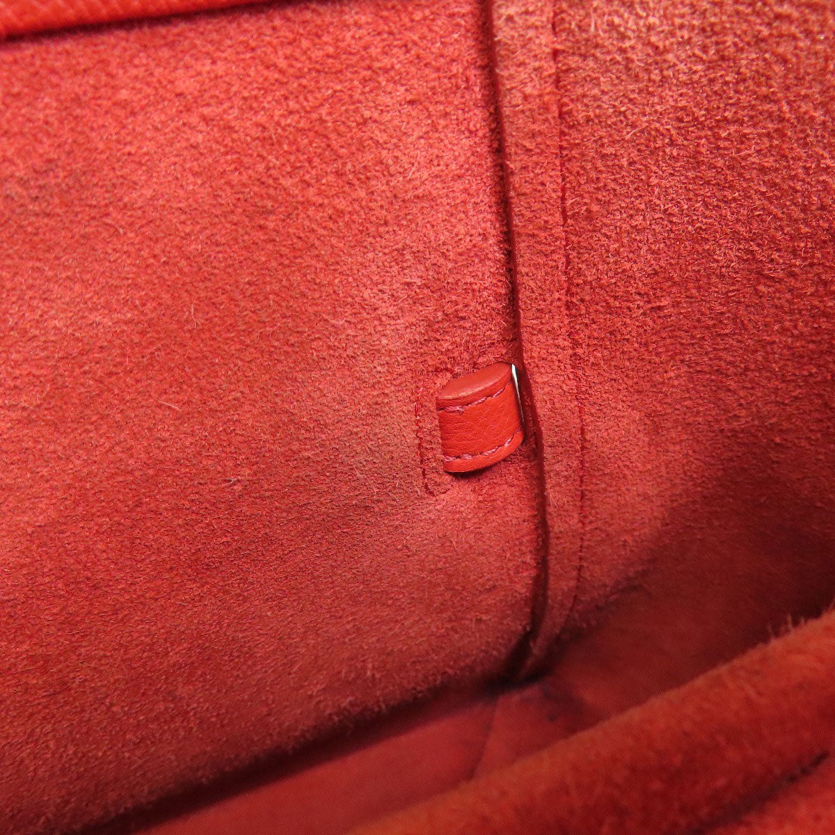 CELINE Handbag Calfskin Red Belt bag 2WAY Women Used Authentic