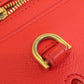 CELINE Handbag Calfskin Red Belt bag 2WAY Women Used Authentic