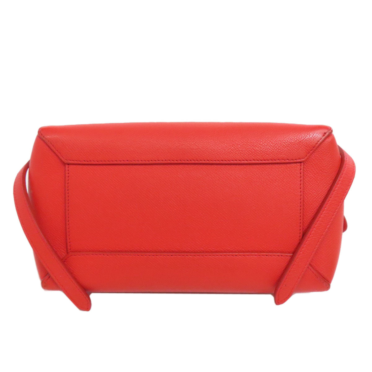 CELINE Handbag Calfskin Red Belt bag 2WAY Women Used Authentic