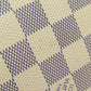 LOUIS VUITTON Tote Bag N51186 Damier canvas white Saleya PM Women Used Authentic