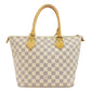 LOUIS VUITTON Tote Bag N51186 Damier canvas white Saleya PM Women Used Authentic