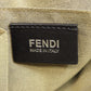 FENDI Shoulder Bag PVC Navy Zucca Pattern