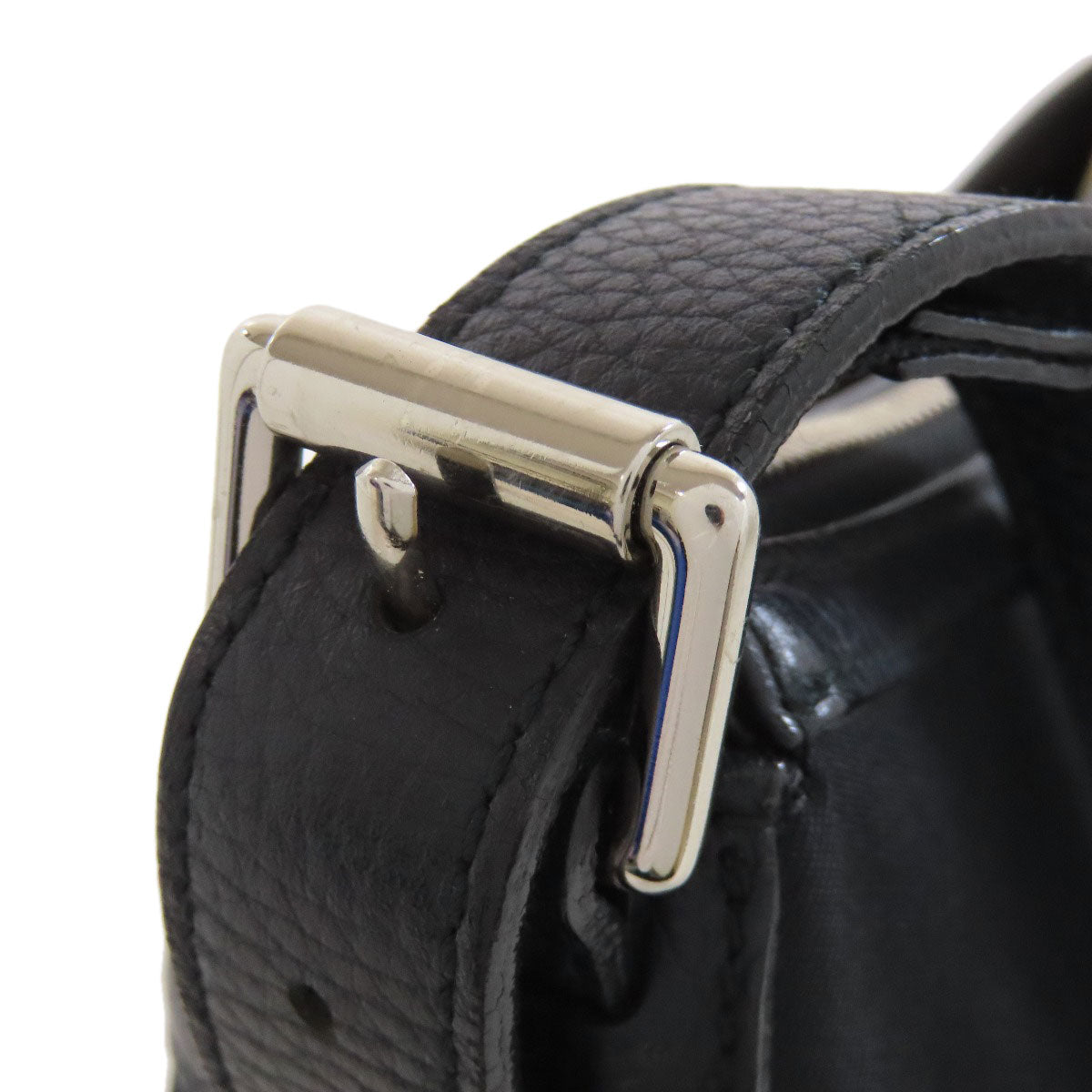 BURBERRY Shoulder Bag Nylon black Nova Check One Belt
