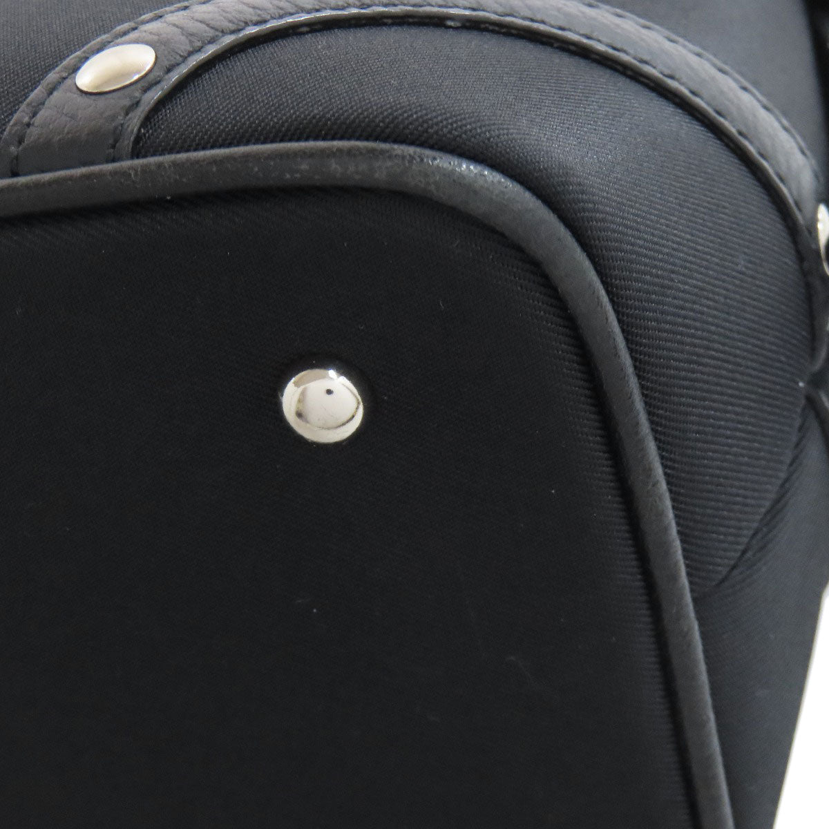 BURBERRY Shoulder Bag Nylon black Nova Check One Belt