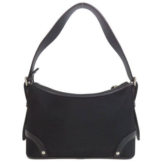 BURBERRY Shoulder Bag Nylon black Nova Check One Belt