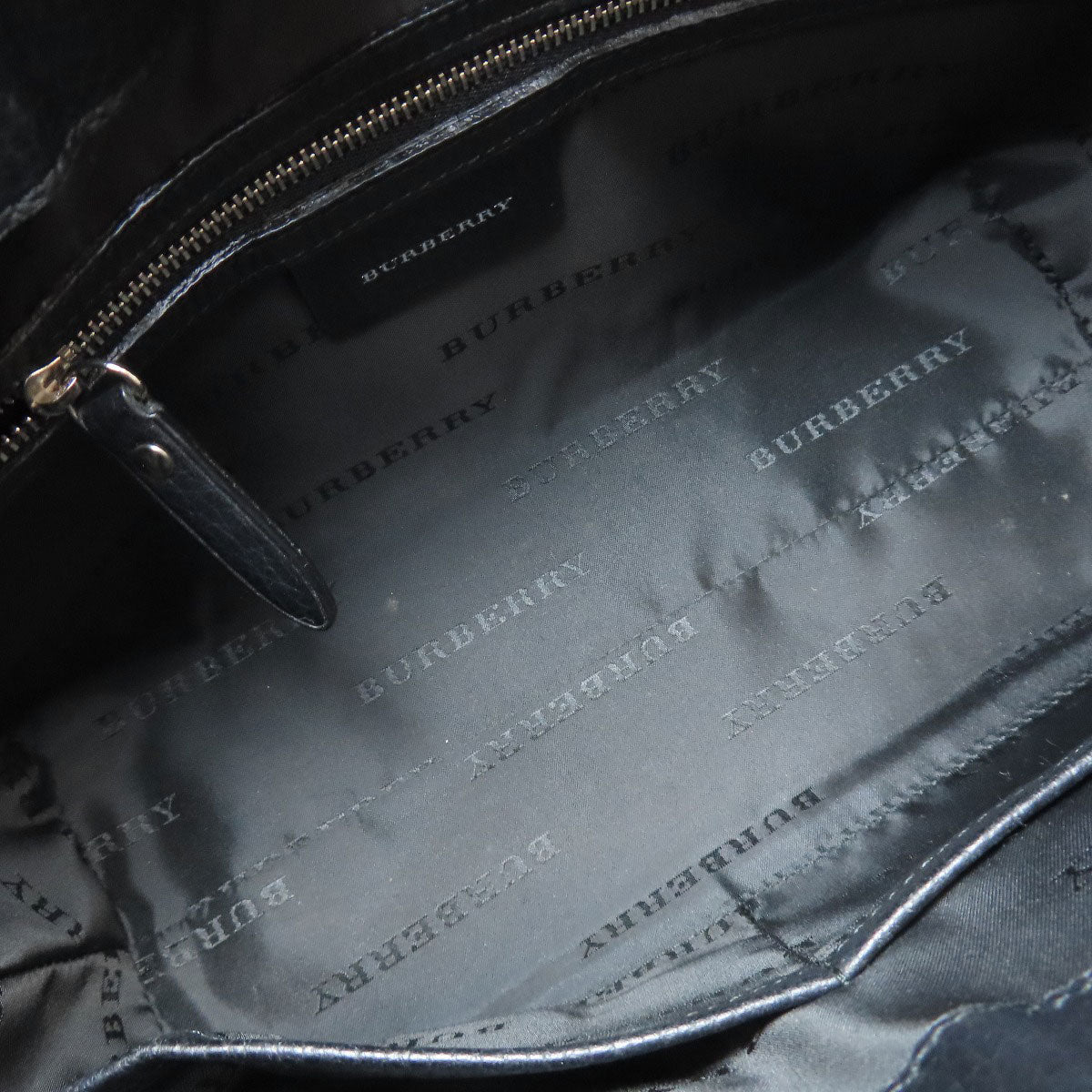 BURBERRY Shoulder Bag Nylon black Nova Check One Belt