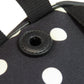 SAINT LAURENT Backpack canvas black Dot Pattern Women Used Authentic