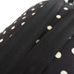 SAINT LAURENT Backpack canvas black Dot Pattern Women Used Authentic