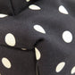 SAINT LAURENT Backpack canvas black Dot Pattern Women Used Authentic