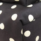 SAINT LAURENT Backpack canvas black Dot Pattern Women Used Authentic