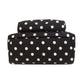 SAINT LAURENT Backpack canvas black Dot Pattern Women Used Authentic