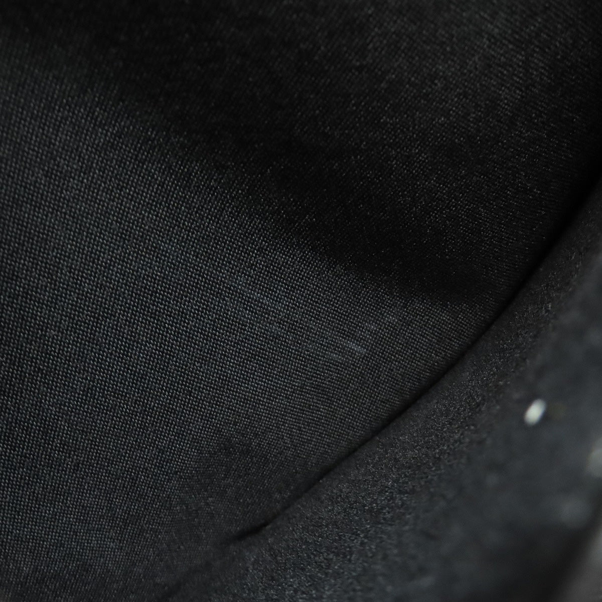 SAINT LAURENT Backpack canvas black Dot Pattern Women Used Authentic