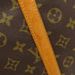 LOUIS VUITTON Boston Duffel bag M41626 Monogram canvas Brown Sac Souple35 Women Used Authentic