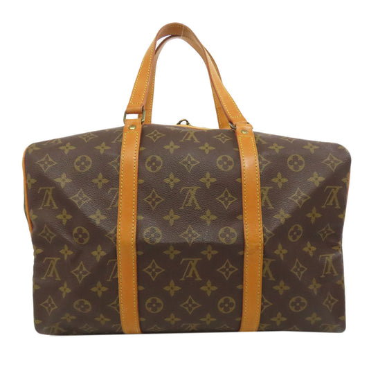 LOUIS VUITTON Boston Duffel bag M41626 Monogram canvas Brown Sac Souple35 Women Used Authentic