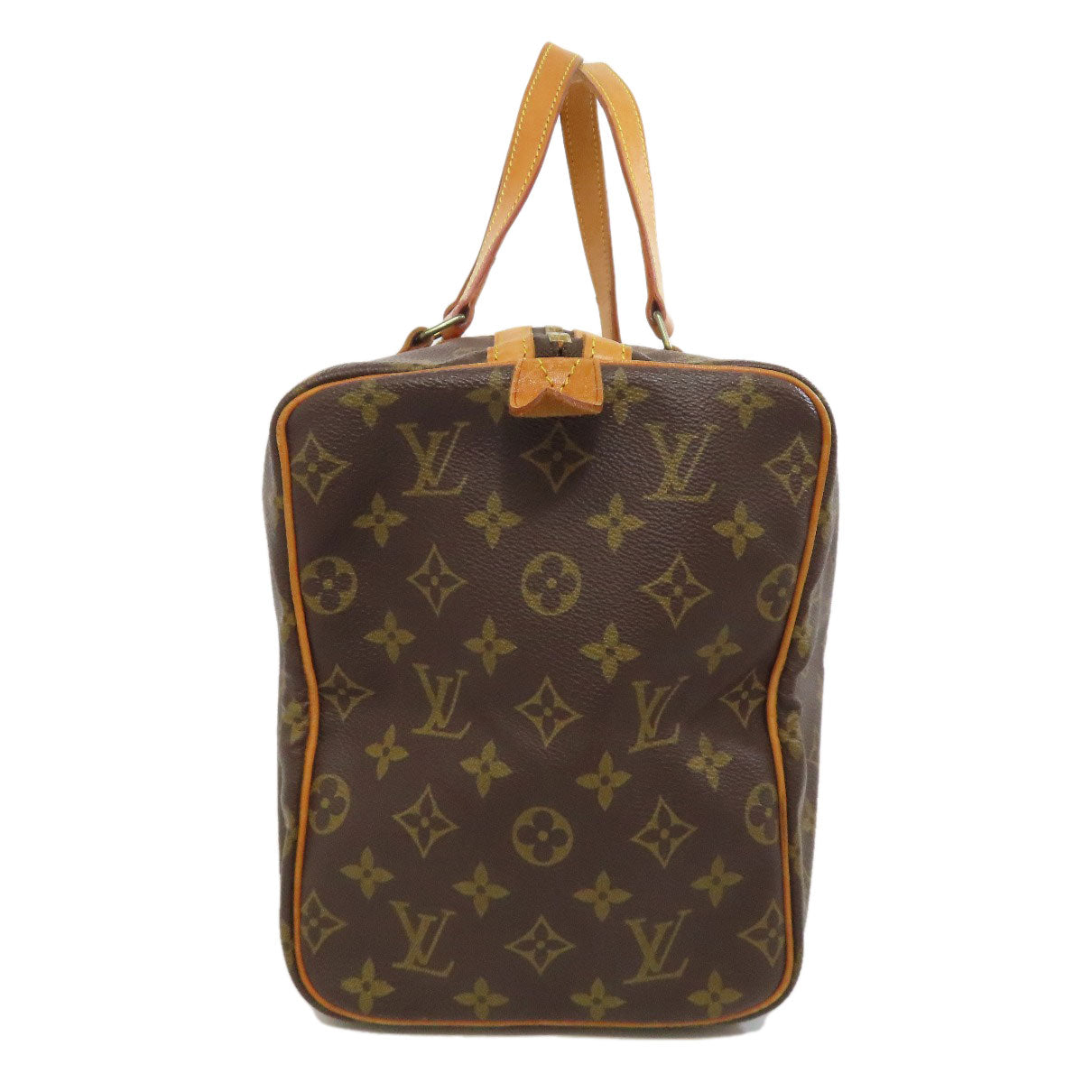 LOUIS VUITTON Boston Duffel bag M41626 Monogram canvas Brown Sac Souple35 Women Used Authentic