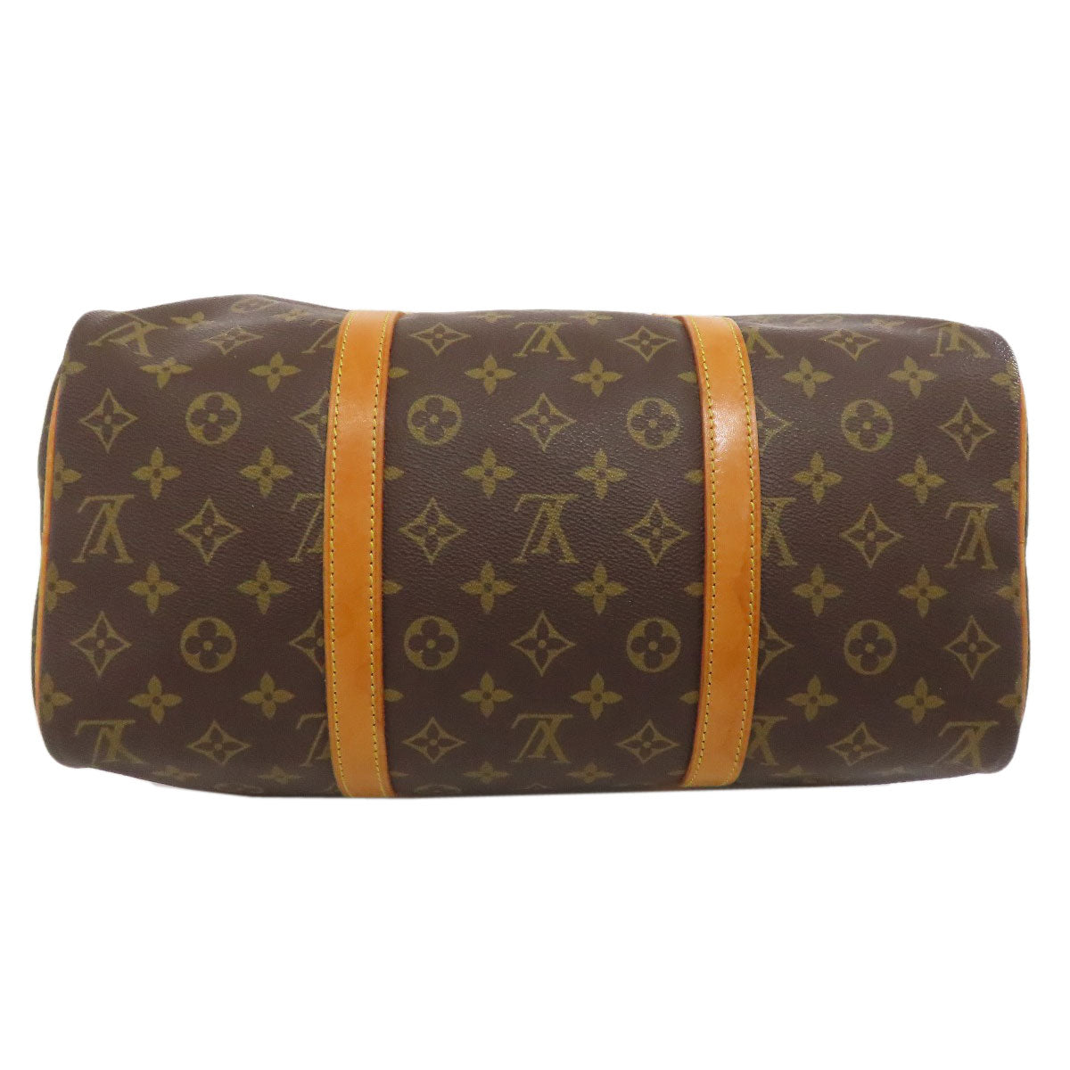 LOUIS VUITTON Boston Duffel bag M41626 Monogram canvas Brown Sac Souple35 Women Used Authentic