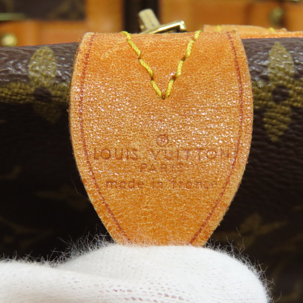 LOUIS VUITTON Boston Duffel bag M41626 Monogram canvas Brown Sac Souple35 Women Used Authentic