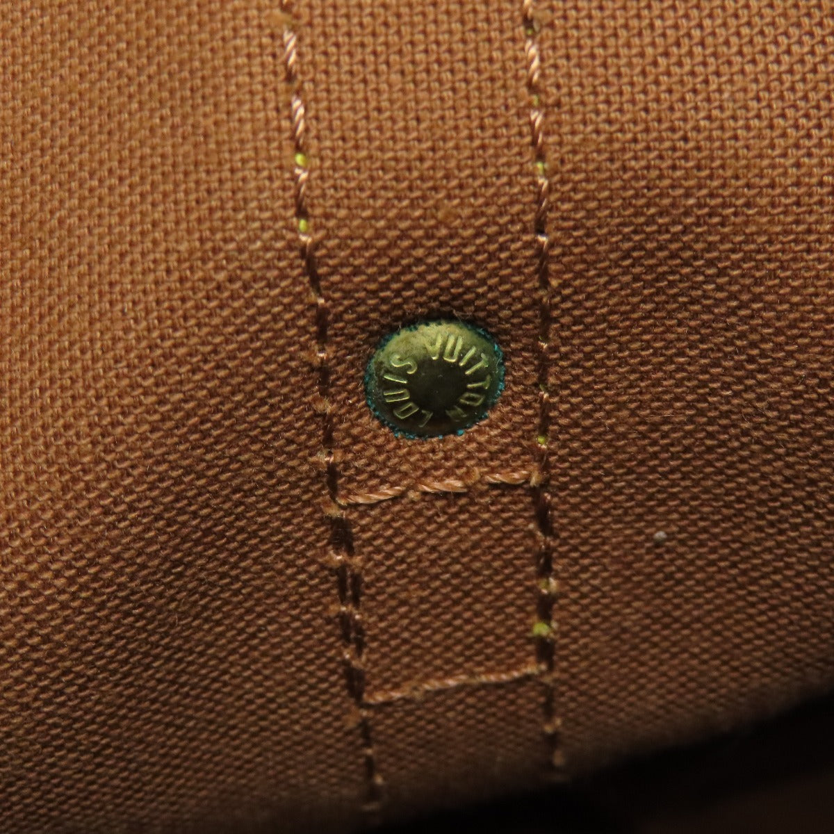 LOUIS VUITTON Boston Duffel bag M41626 Monogram canvas Brown Sac Souple35 Women Used Authentic