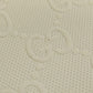 GUCCI Sling bag 645093 Calfskin white GG emboss Women Used Authentic