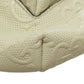 GUCCI Sling bag 645093 Calfskin white GG emboss Women Used Authentic
