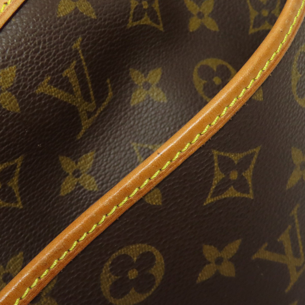 LOUIS VUITTON Handbag M47270 Monogram canvas Brown Deauville Women Used Authentic