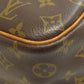 LOUIS VUITTON Handbag M47270 Monogram canvas Brown Deauville Women Used Authentic