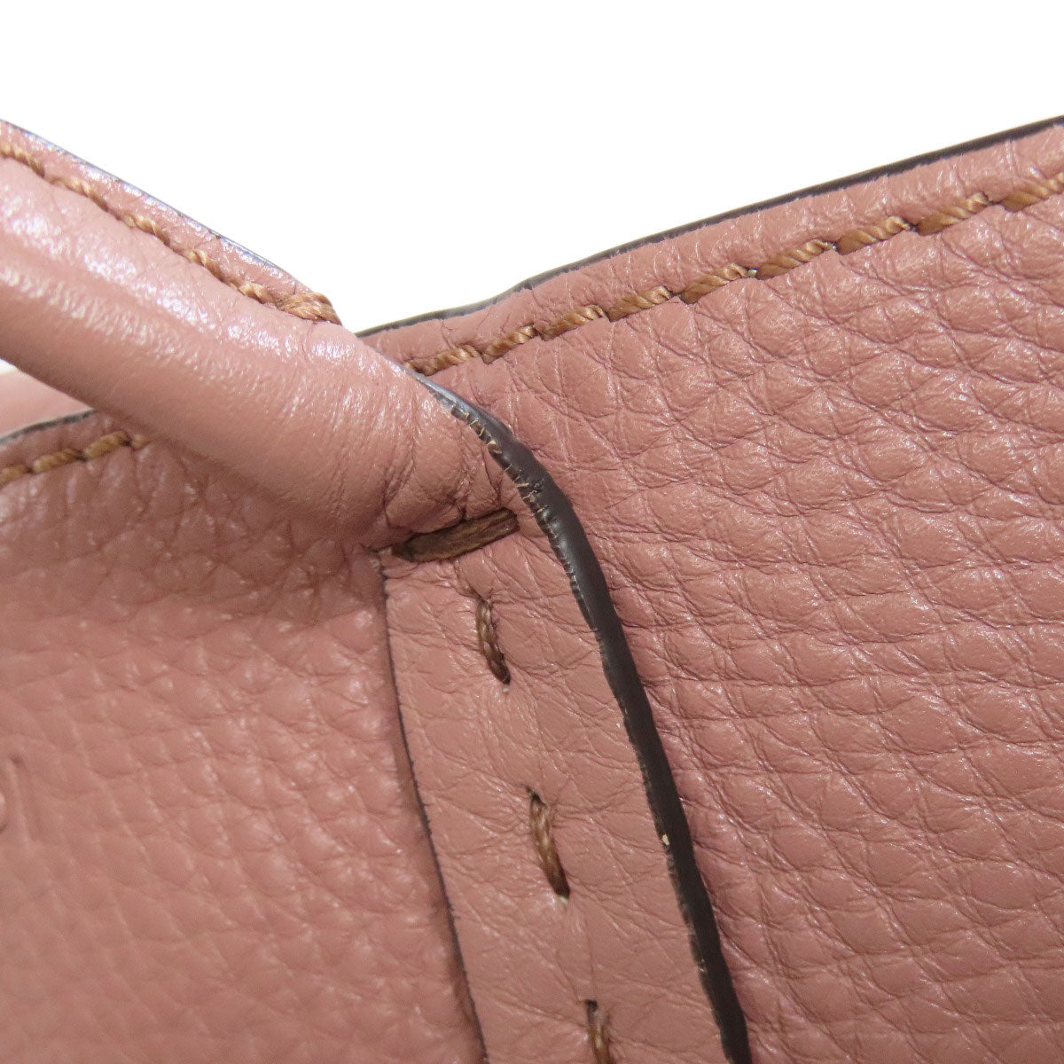 FENDI Handbag Calfskin pink 2WAY Women Used Authentic