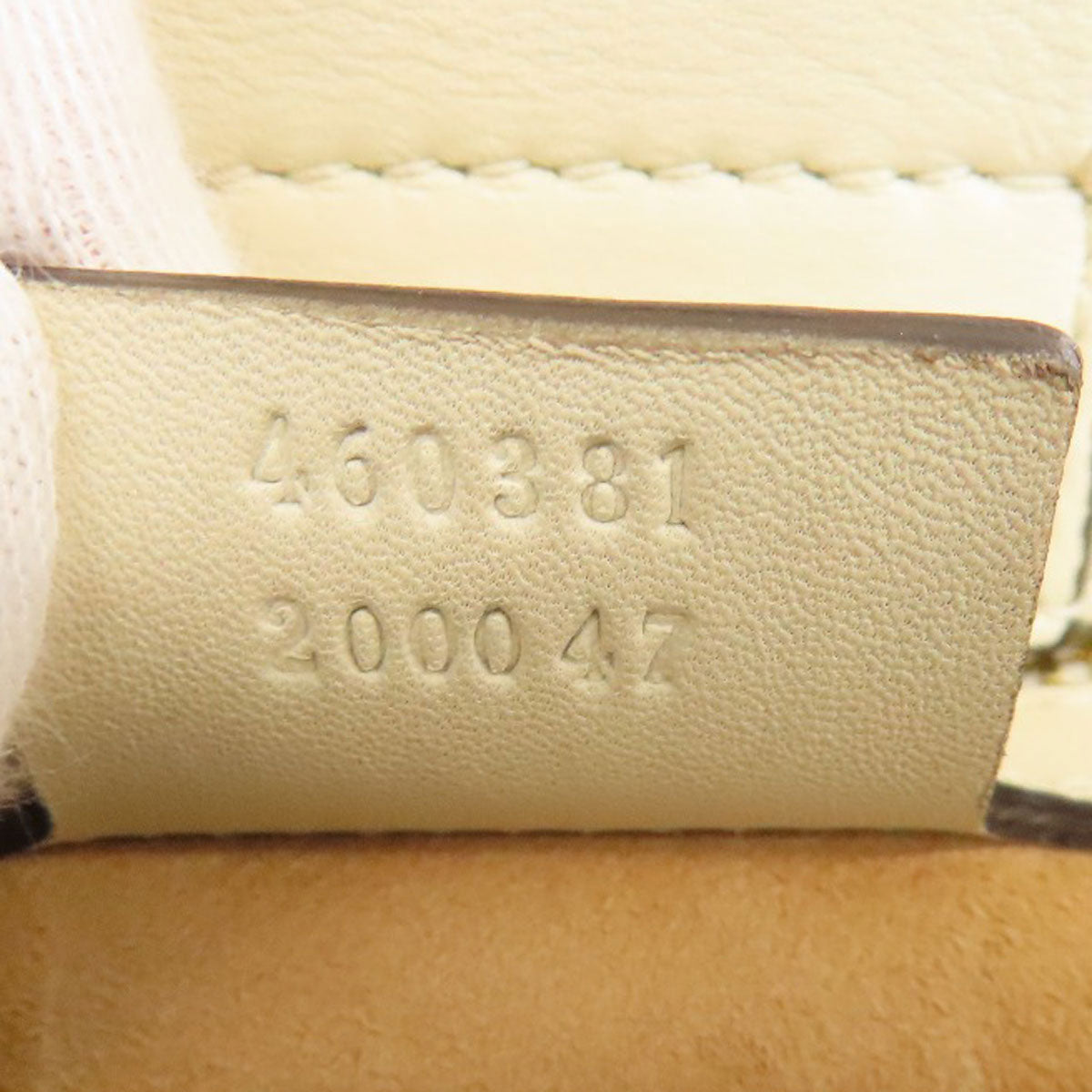 GUCCI Handbag 460881 Calfskin white Sylvie 2WAY Women Used Authentic