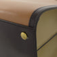 BURBERRY Handbag leather Brown logo Women Used Authentic