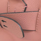 BURBERRY Handbag leather pink 2WAY Women Used Authentic