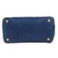PRADA Handbag BN2439 denim blue Canapa mini Women Used Authentic