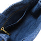 PRADA Handbag BN2439 denim blue Canapa mini Women Used Authentic