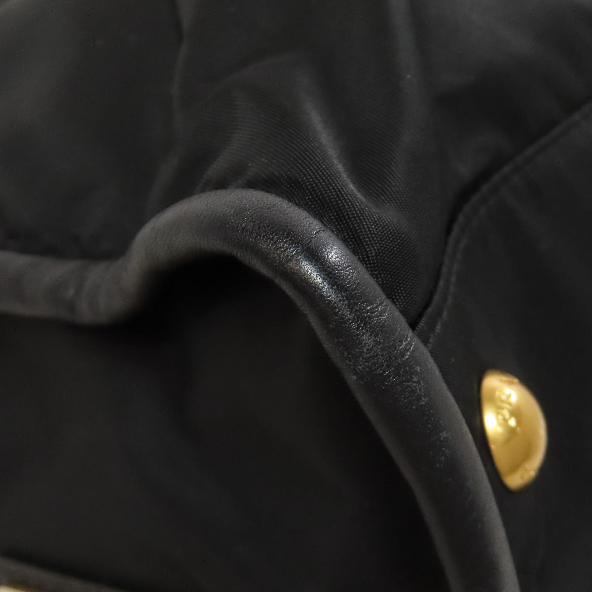 PRADA Handbag BN2205 Nylon black 2WAY Women Used Authentic
