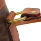 CELINE Shoulder Bag PVC Brown Macadam 2WAY Women Used Authentic