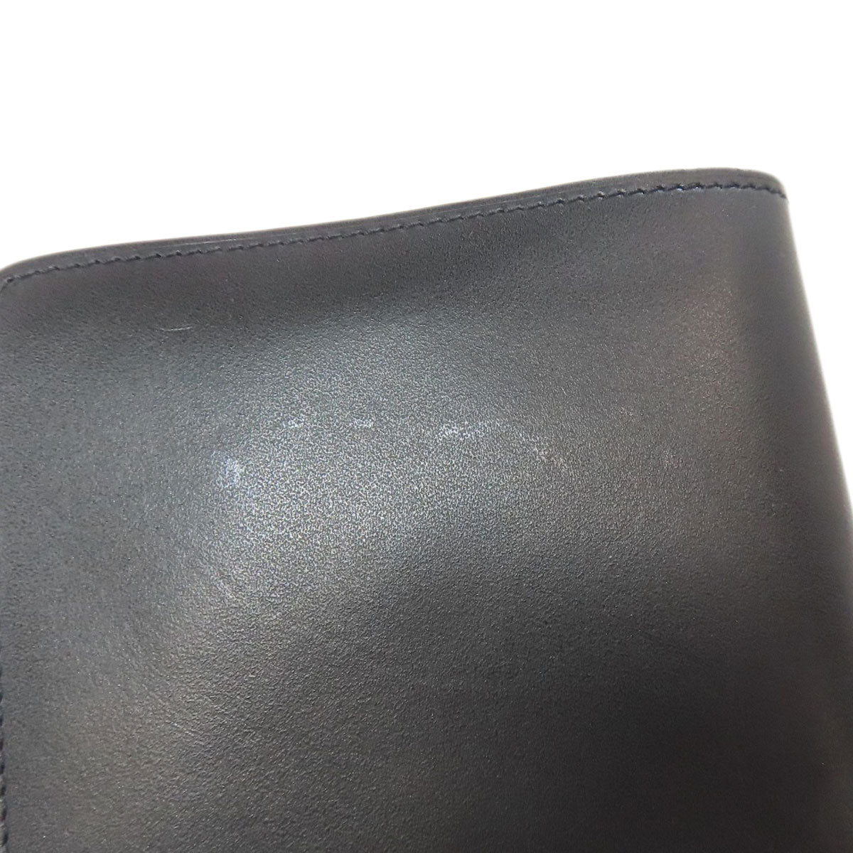 LOUIS VUITTON Bifold Wallet M85016 Nomad leather black Portefeuille�EMarco mens Used Authentic