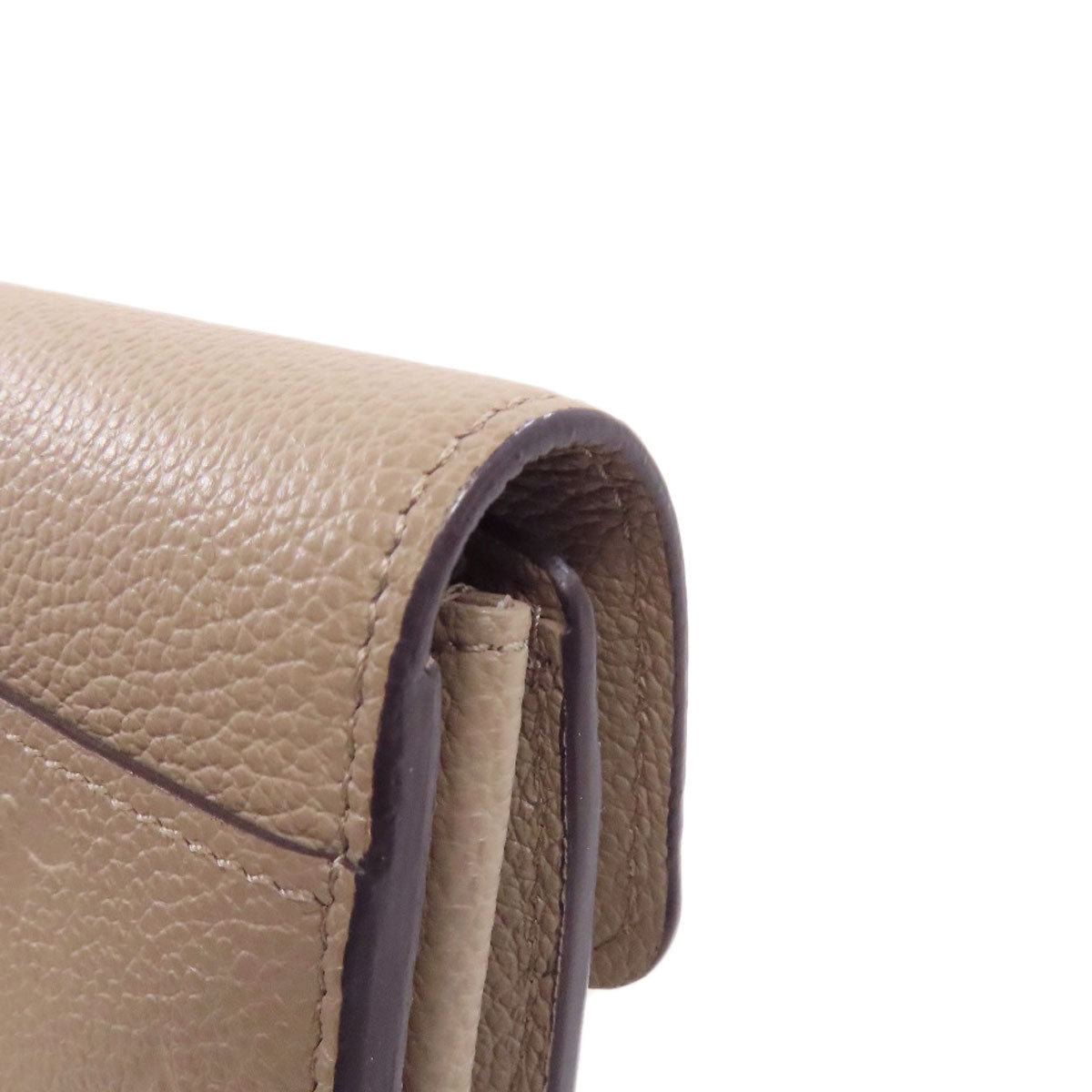 LOUIS VUITTON Long Wallet Purse M68708 Ann Platt beige Portefeuille Sara Women Used Authentic