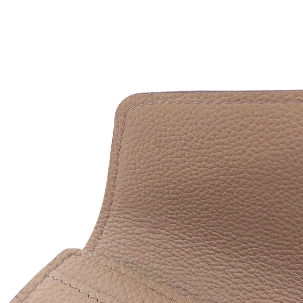 LOUIS VUITTON Long Wallet Purse M68708 Ann Platt beige Portefeuille Sara Women Used Authentic