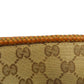GUCCI Tote Bag 257023 canvas Brown GG Marrakech Women Used Authentic