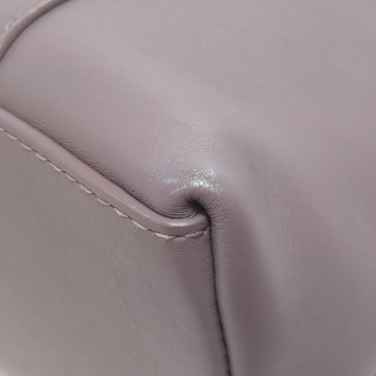 BALENCIAGA Shoulder Bag 671353 Calfskin gray Downtown Women Used Authentic