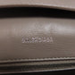 BALENCIAGA Shoulder Bag 671353 Calfskin gray Downtown Women Used Authentic