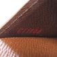 LOUIS VUITTON Coin case N62925 Damier canvas Brown Ludlow Women Used Authentic