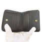 PRADA Bifold Wallet 1ML036 Safiano black logo Women Used Authentic